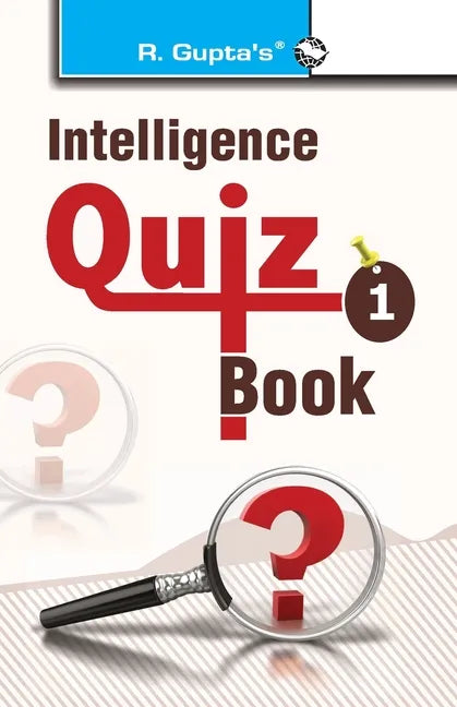 Intelligence Quiz Book Vol.-1 - Paperback