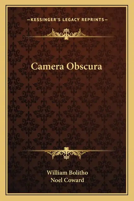 Camera Obscura - Paperback