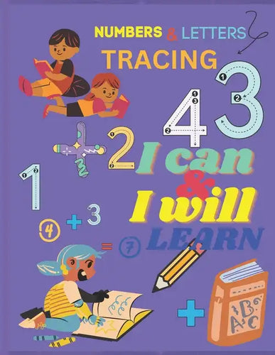 Preschool Numbers & Letters Tracing Book 2 to 6: Preschool Tracing Book - Paperback