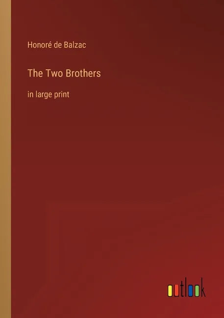 The Two Brothers: in large print - Paperback