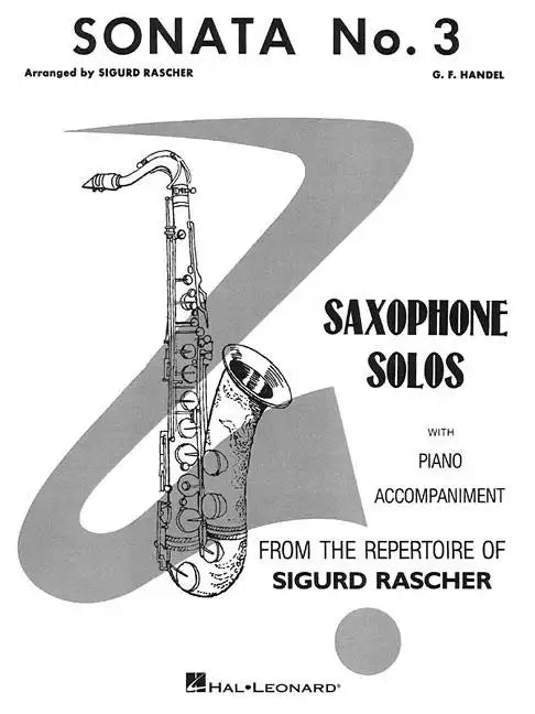 Sonata No. 3: Alto Sax and Piano - Paperback