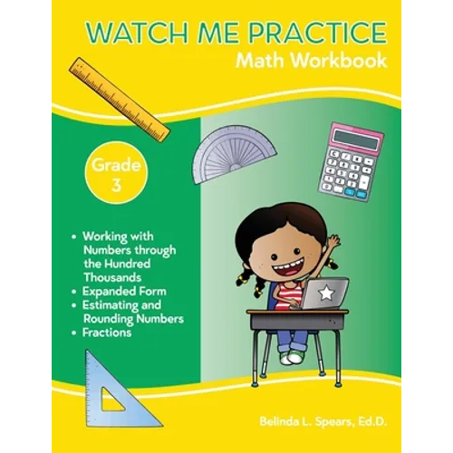 Watch Me Practice Grade 3 Math Workbook - Paperback