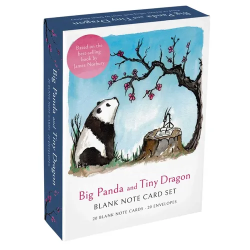 Big Panda and Tiny Dragon Boxed Card Set (Set of 20) - Paperback