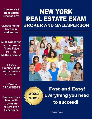 New York Real Estate Exam Broker and Salesperson - Paperback