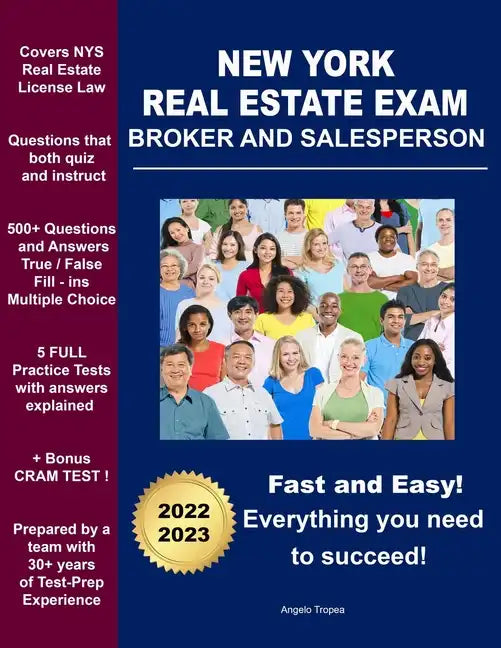 New York Real Estate Exam Broker and Salesperson - Paperback