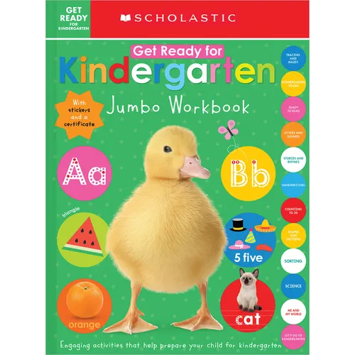 Get Ready for Kindergarten Jumbo Workbook: Scholastic Early Learners (Jumbo Workbook) - Paperback
