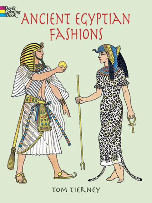 Ancient Egyptian Fashions Coloring Book - Paperback