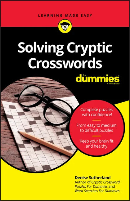 Solving Cryptic Crosswords for Dummies - Paperback