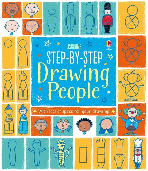 Step-By-Step Drawing People - Paperback