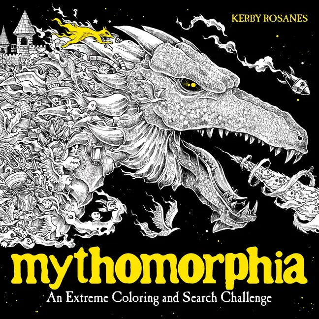 Mythomorphia: An Extreme Coloring and Search Challenge - Paperback