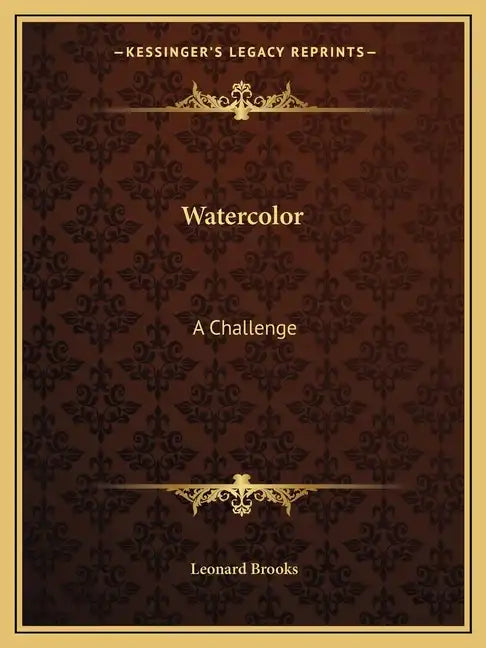Watercolor: A Challenge - Paperback