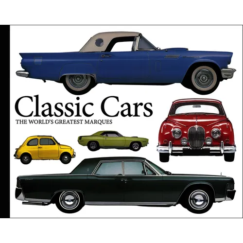 Classic Cars: Highly-Detailed Gatefold Artworks