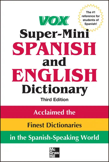 Vox Super-Mini Spanish and English Dictionary - Paperback