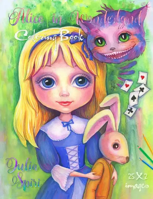 Alice in Wonderland: A Whimsical Coloring Book for Adults - Paperback