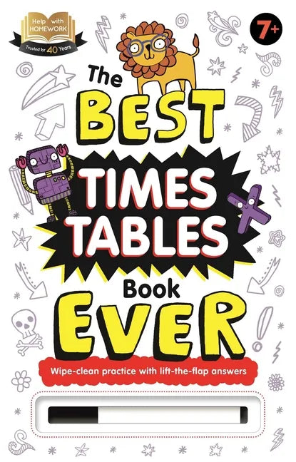 The Best Times Tables Book Ever: Wipe-Clean Workbook - Hardcover