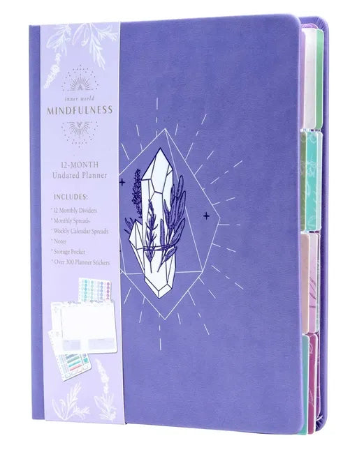 Mindfulness 12-Month Undated Planner - Hardcover