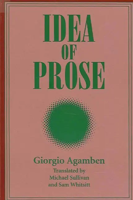Idea of Prose - Paperback