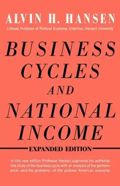 Business Cycles and National Income - Paperback
