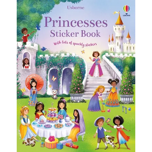 Princesses Sticker Book - Paperback