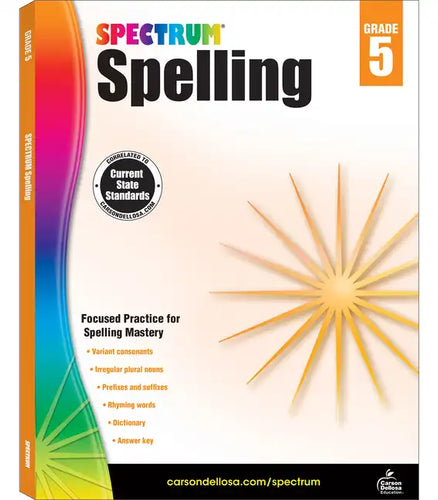 Spectrum Spelling, Grade 5: Volume 32 - Paperback