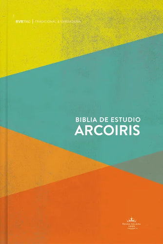Rvr 1960 Biblia de Estudio Arcoiris, Multicolor Tapa Dura - Hardcover