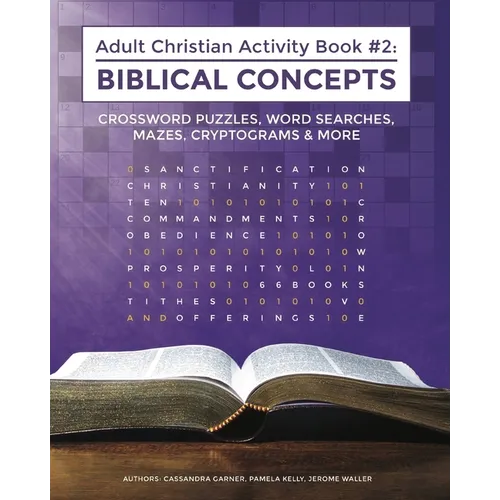 Adult Christian Activity Book #2: Biblical Concepts - Paperback