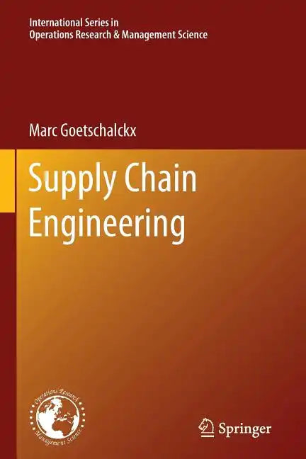 Supply Chain Engineering - Paperback