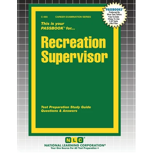 Recreation Supervisor - Paperback