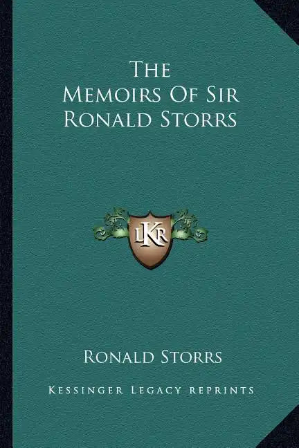 The Memoirs of Sir Ronald Storrs - Paperback