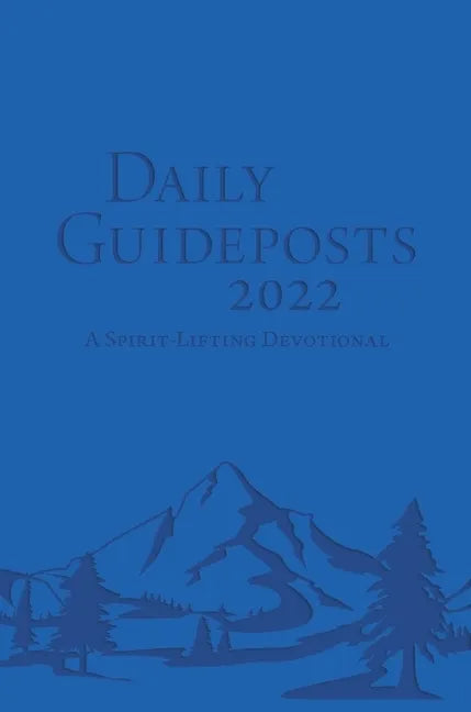 Daily Guideposts 2022 Leather Edition: A Spirit-Lifting Devotional - Imitation Leather