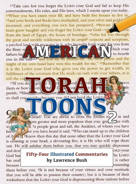 American Torah Toons 2: Fifty-Four Illustrated Commentaries - Hardcover