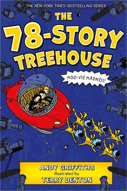 The 78-Story Treehouse: Moo-Vie Madness! - Paperback