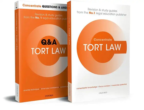 Tort Law Revision Concentrate Pack: Law Revision and Study Guide - Paperback