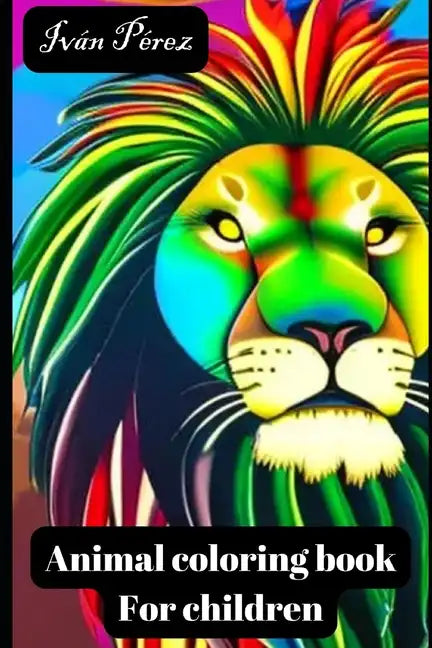 Animal coloring book: For children - Paperback