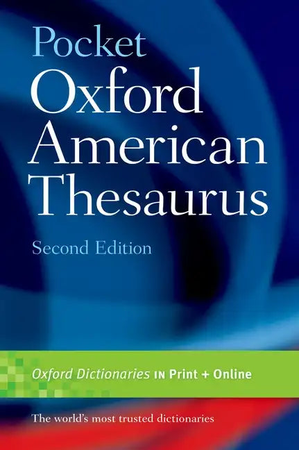 Pocket Oxford American Thesaurus, 2e - Paperback