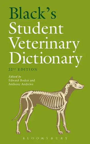 Black's Student Veterinary Dictionary - Paperback