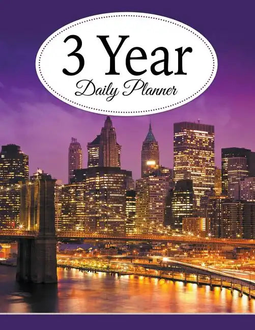 3 Year Daily Planner - Paperback