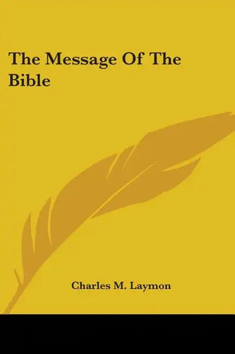 The Message of the Bible - Paperback