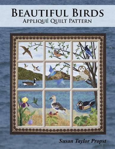 Beautiful Birds: Applique Quilt Pattern - Paperback