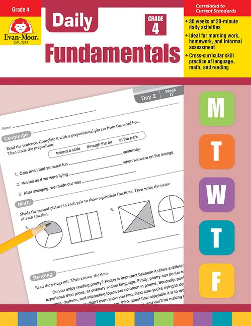 Daily Fundamentals, Grade 4 Teacher Edition - Paperback