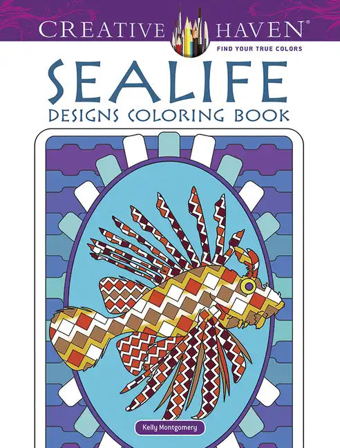 Creative Haven Sealife Designs Coloring Book - Paperback
