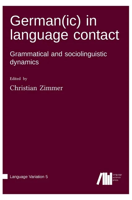 German(ic) in language contact - Hardcover