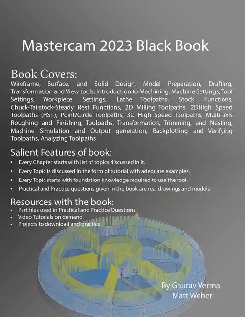 Mastercam 2023 Black Book: 3rd Edition - Paperback