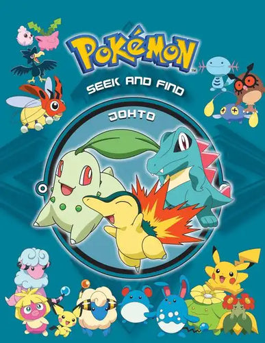 Pokémon Seek and Find: Johto - Hardcover