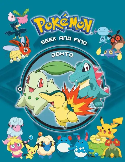 Pokémon Seek and Find: Johto - Hardcover