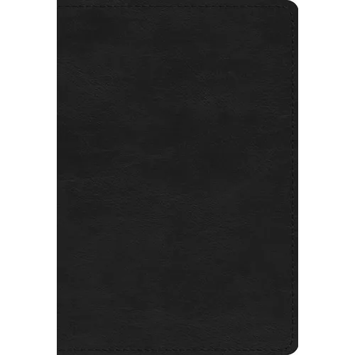 ESV Large Print Compact Bible, Red Letter (Trutone, Black)