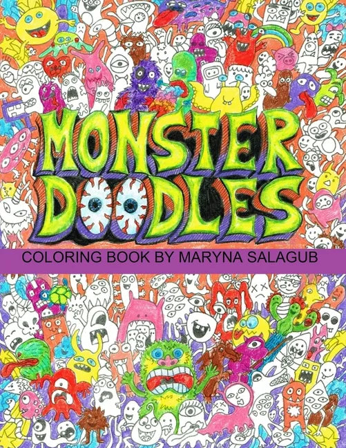 Doodle monsters coloring book Paperback - Paperback