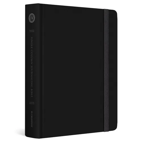 ESV Single Column Journaling Bible (Original, Black) - Hardcover