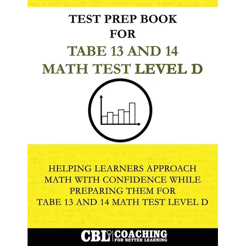 Test Prep Book for TABE 13 and 14 Math Test Level D - Paperback