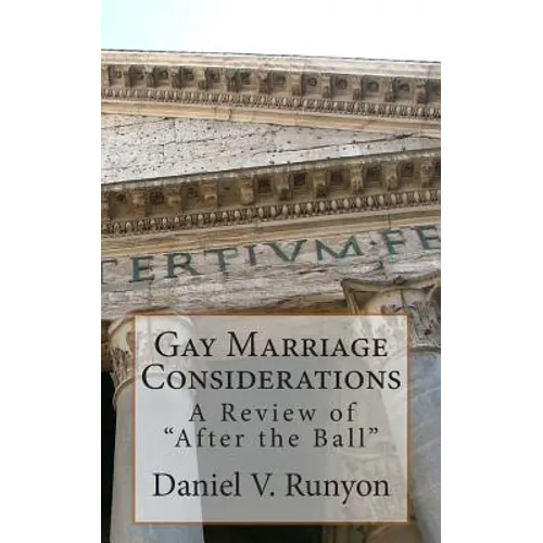Gay Marriage Considerations: A Review of 